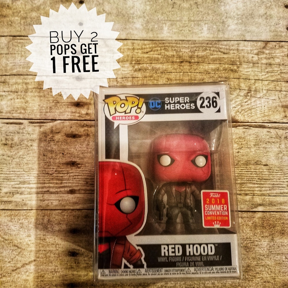 Sdcc funko pop exclusive Red hood